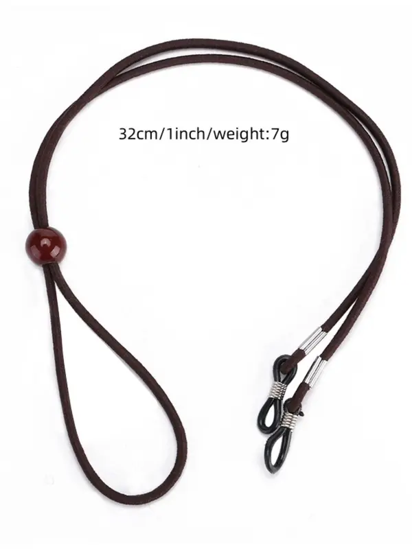 Glasses Holder Lanyard, Elastic Glasses Lanyard, Glasses Holder Strap for Women & Men, Fashion Eyewear Accessories for Outdoor Sports 1