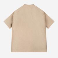 Gambar Baju Muslim Duha Muslimwear - Iyaad Pull-Over Shirt Short Sleeve - Khaki dari Duha Muslim Wear Kota Tangerang 5 Tokopedia