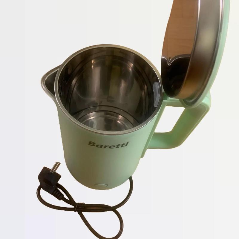 Ấm siêu tốc Inox Baretti dung tích 1.7l - Hàng chính hãng bảo hành 12 tháng trên toàn quốc cốc 9999999999999999999k 6