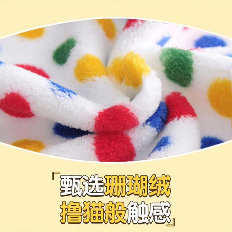 Product Introduction of Vải lông cừu san hô chấm bi, quần áo dày dặn, gia dụng, siêu thấm nước Khăn lau để Bàn và rửa bát đĩa, lý tưởng Dây Treo Lau Tay, Tiện Lợi Cực Kỳ 8