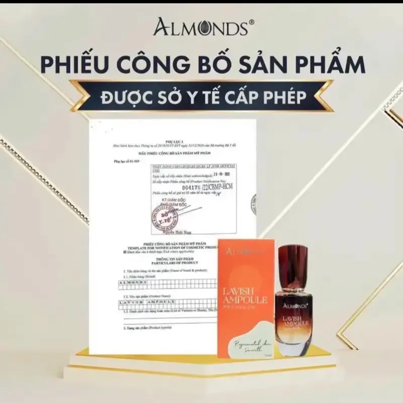 [M16] - Serrum Dưỡng Ẩm Tế Bào Gốc AlMONDS Lavish Ampoule-Hỗ Trợ Cấp Ẩm Cho Da 2