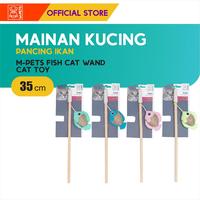 Gambar M-Pets Fish Cat Wand Cat Toy / Mainan Pancing Kucing / Bentuk Ikan dari M-Pets Volk Pets Indonesia Kota Tangerang 1 Tokopedia