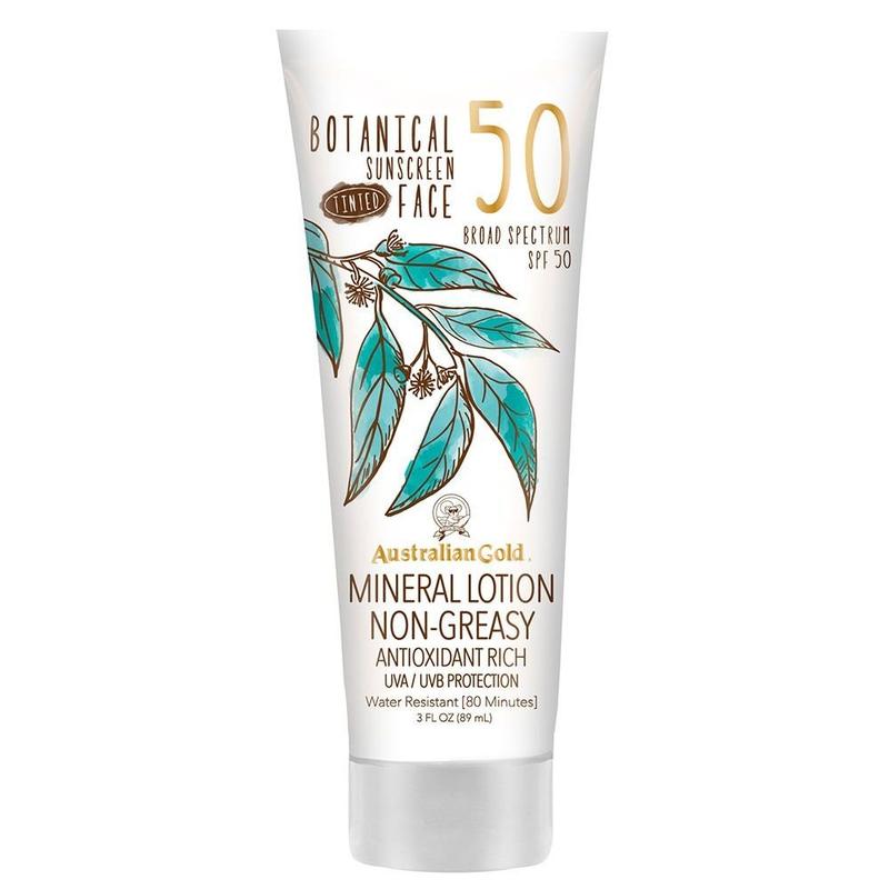 Product Introduction of Kem chống nắng không nhờn, chống trôi Australian Gold Botanical Sunscreen Tinted Face Mineral Lotion SPF 50 89ml SPF 50 All Skin Types Nữ Skincare 3