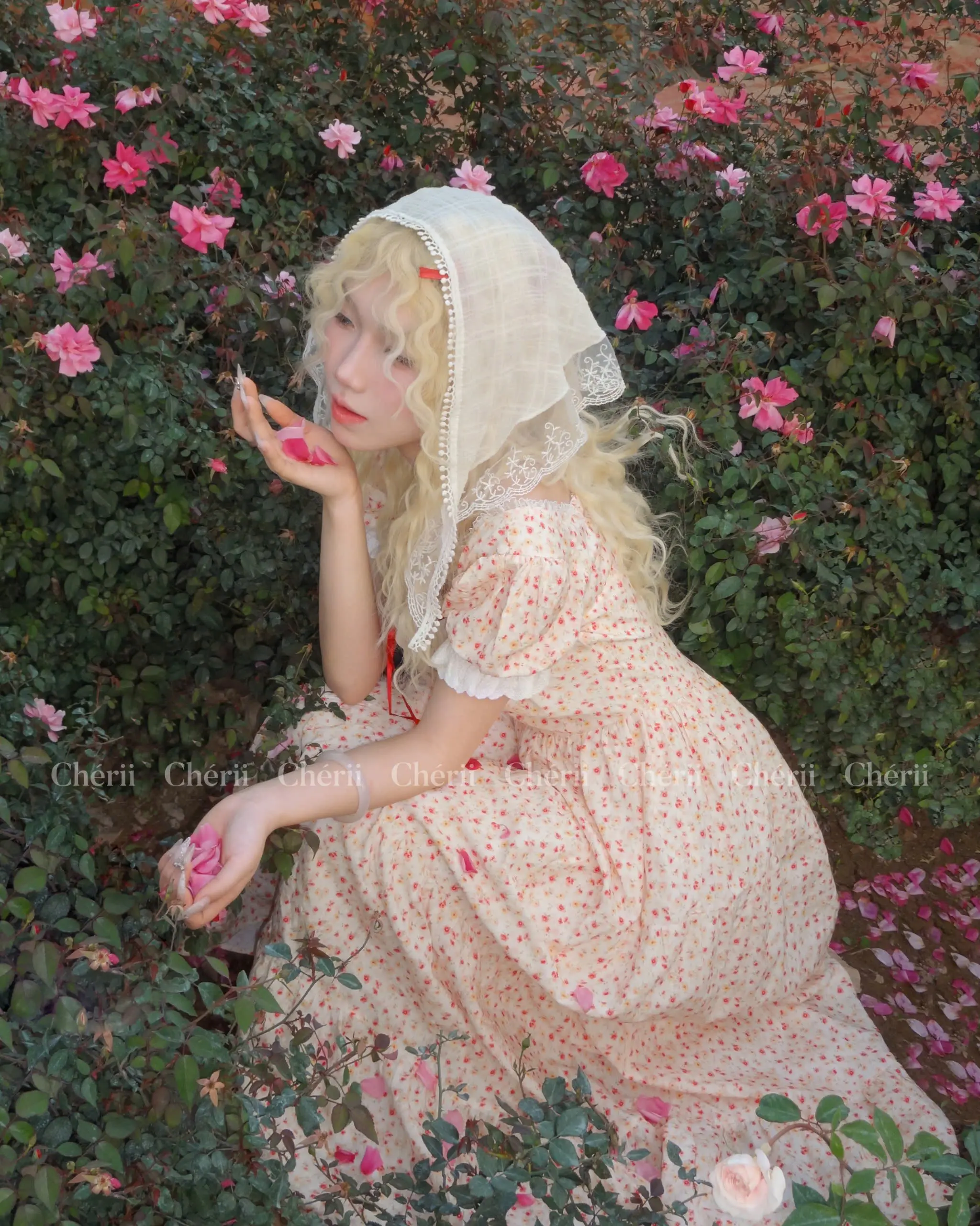 Rosie Rosie Dress - Đầm Dài Đầm Hoa Nàng Thơ (Ảnh thật Chérii Room chụp)