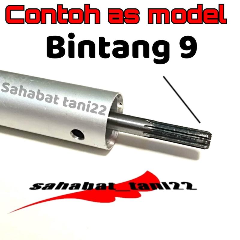 Alat penggembur tanah mini tiller wedder head mesin potong rumput tebeng padi alat penyiang gulma 7