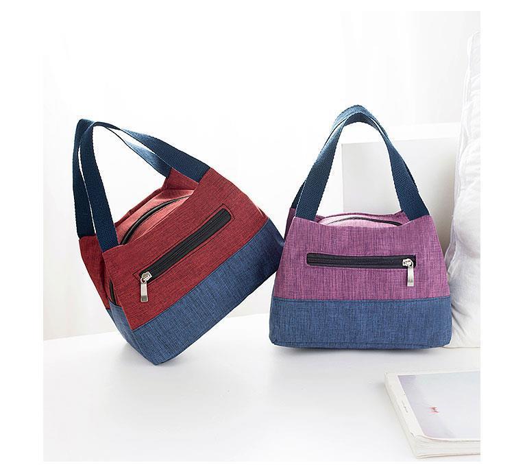Product Introduction of Túi Nữ, Phong Cách Thường Ngày Vải Oxford Đã Giặt, Túi Ăn Trưa, Túi Messenger Đeo Vai, Túi Vải Bố Nhỏ Túi Xách Mini, Túi Xách Bag 11