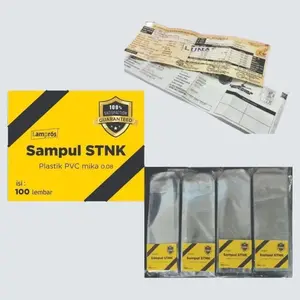 Plastik Sampul STNK Pelindung Surat Tanda Nomor Kendaraan Mobil/Motor Isi 2 Pcs