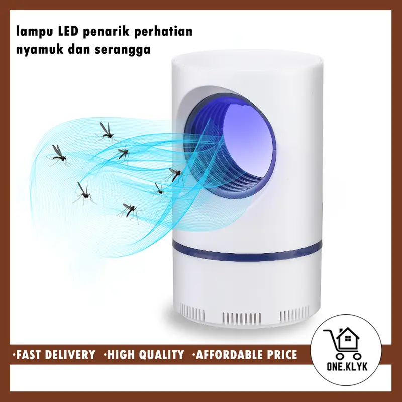 Mosquito Catcher - Perangkap Nyamuk Elektrik Lampu LED - Mosquito Killer 8