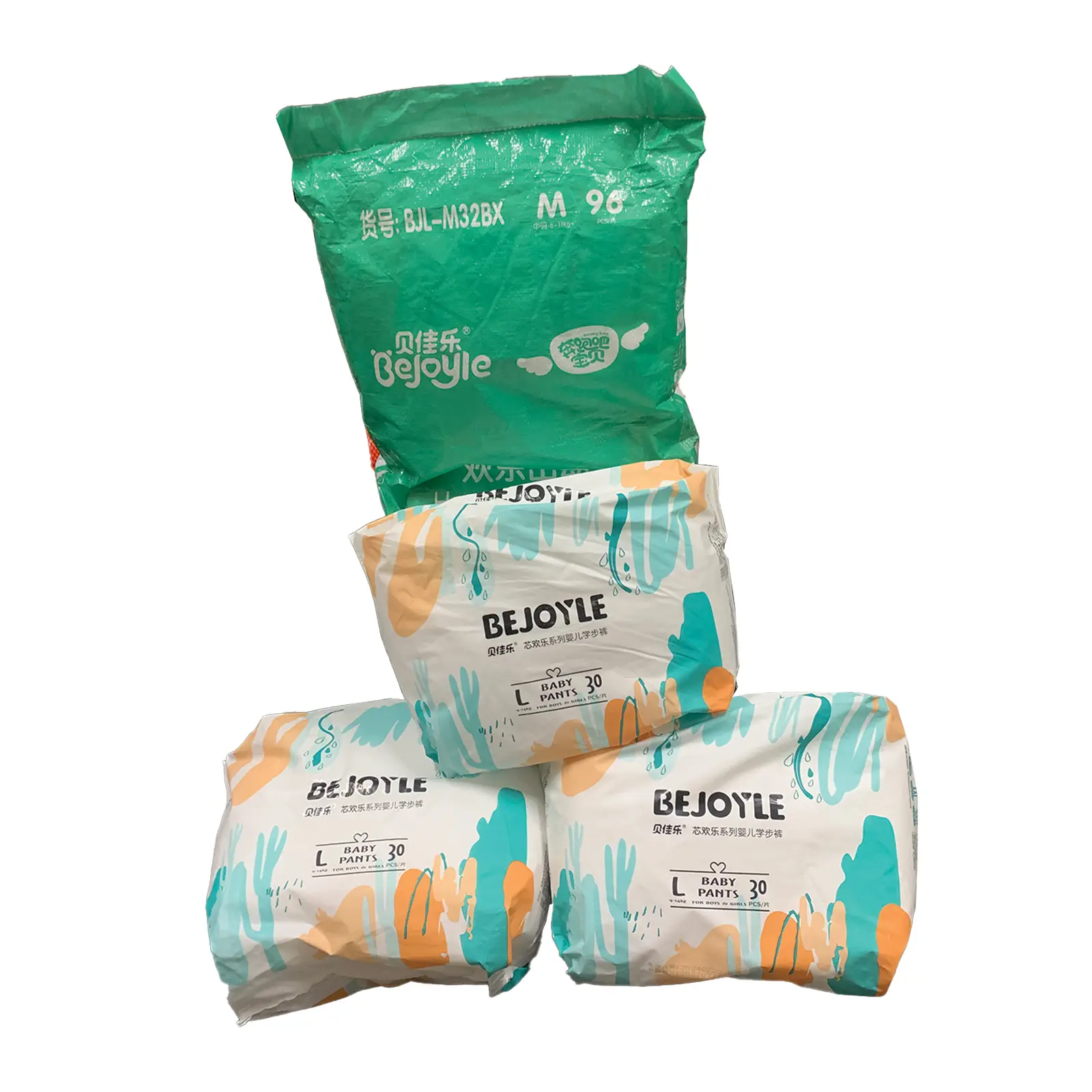 Bỉm Bejoyie xanh (hàng nội địa siêu hót - kinh tế) với 4 tiêu chí MỀM - MỎNG - MỊN - "không MẶN" đủ size S120 miếng; M96 miếng; L90 miếng; XL78 miếng; XXL66 miếng; XXXL54 miếng tả quần cho bé bỉm bejoyle quần Women bỉm