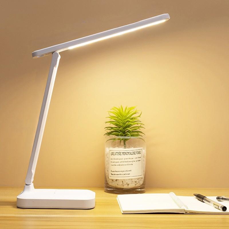 Đèn Led, Đèn Học Để Bàn Chống Cận Có Thể Gấp Gọn, Có 3 chế Độ Sáng Dùng Để Học Tập Và Làm Việc