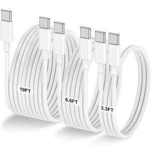 USB-C（Type-C）充電ケーブル、急速充電データケーブル、iPhone 16／15 Pro・Plus・Pro Max、Galaxy S24／S23／S22、iPad Pro／Airに対応のUSB-C電源コードなど