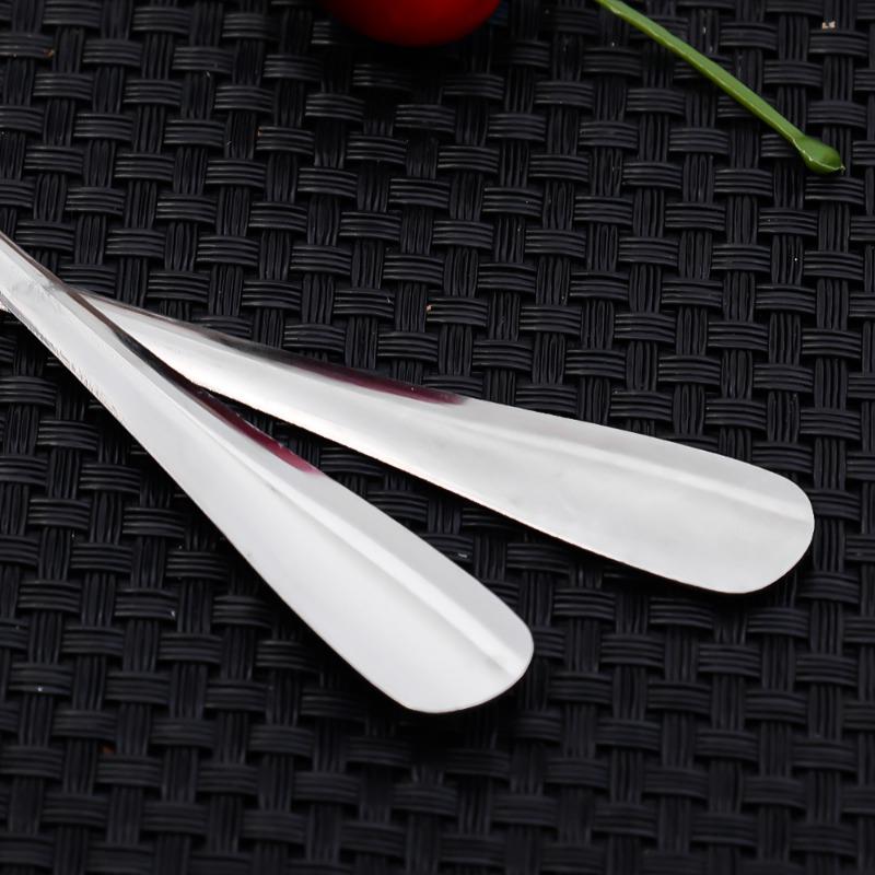 Product Introduction of 8Pcs Stainless Steel Long Handle Ice Tea Spoons Coffee Ice Cream Stirring Spoon Pointed Smooth Kitchen Accessories 19