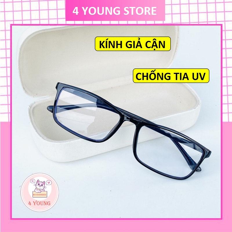 Kính mắt FREESHIP Kính giả cận nam nữ 056