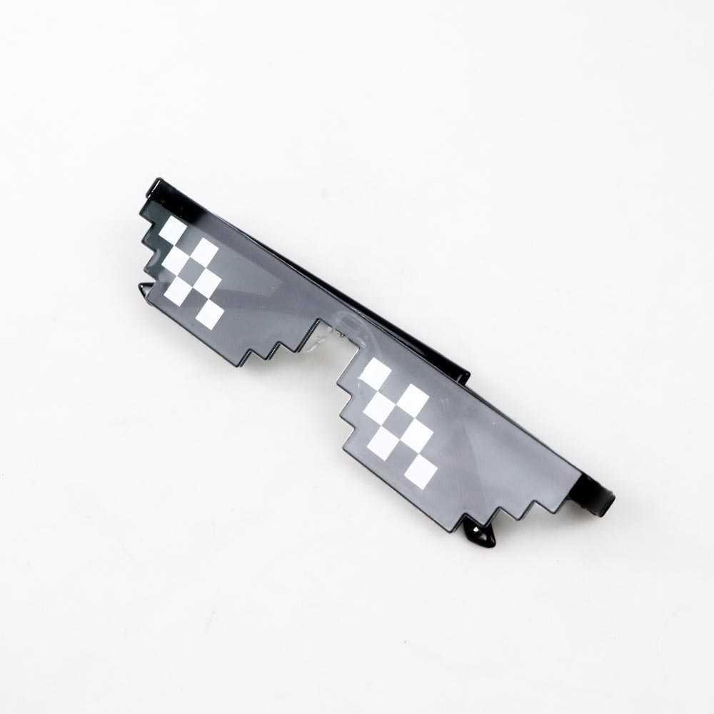 COD Kacamata Hitam Thug Life Pixelated Lucu Unik Meme Cosplay Party Pria Wanita Dewasa Anak Anti Sinar UV Protection Sozzy