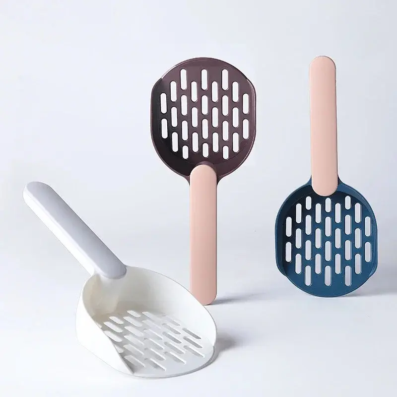 Cat Litter Shovel Pet Cleanning Tool Plastic Scoop Cat Sand Cleaning Products Toilet For Dog Food Spoons Cat Supplies