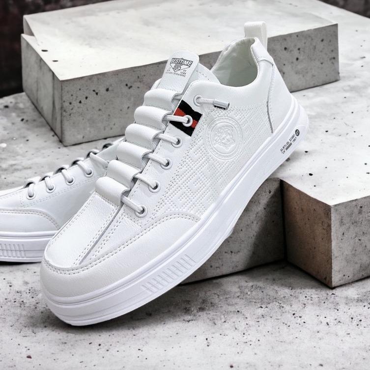 Giày Sneaker Nam.Giày Da Cao Cấp Hàn Quốc Mẫu Mới 2023.G29 2