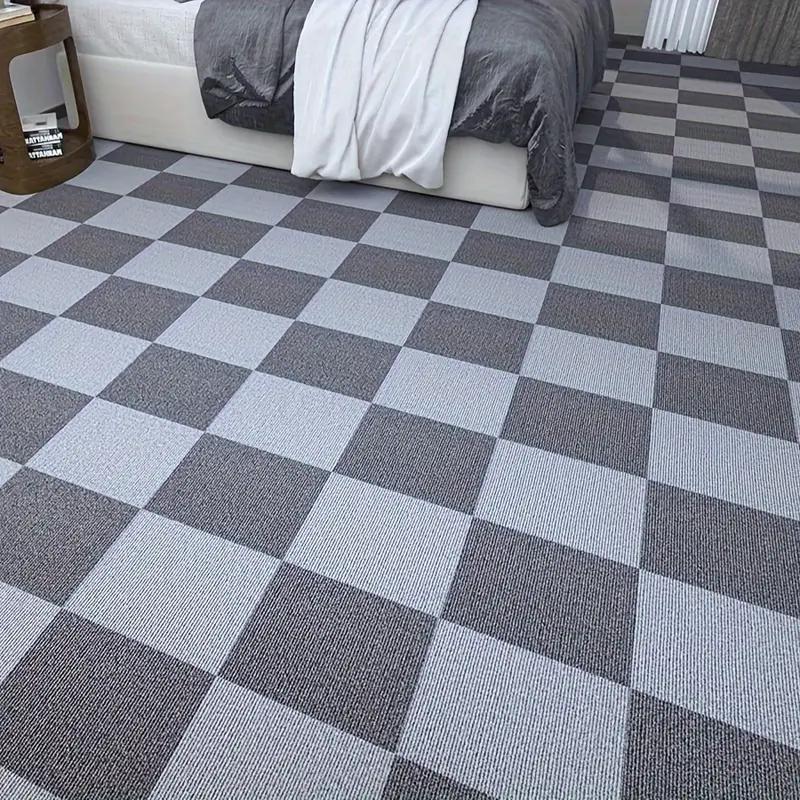 Product Introduction of Self-adhesive Floor Carpet, 10/20/30pcs Area Rug, Easy To Cut Square Rug for Office Use, Household Rug for Home Living Room Bedroom, Large Living Room Rugs, Room Decor 3