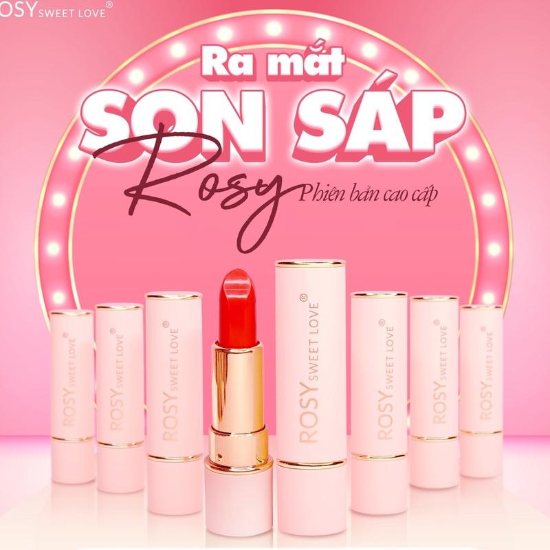 Son sáp lì Rosy Sweet Love Mới Full Bảng Màu Cực Hot  Trang Điểm Môi  Nữ