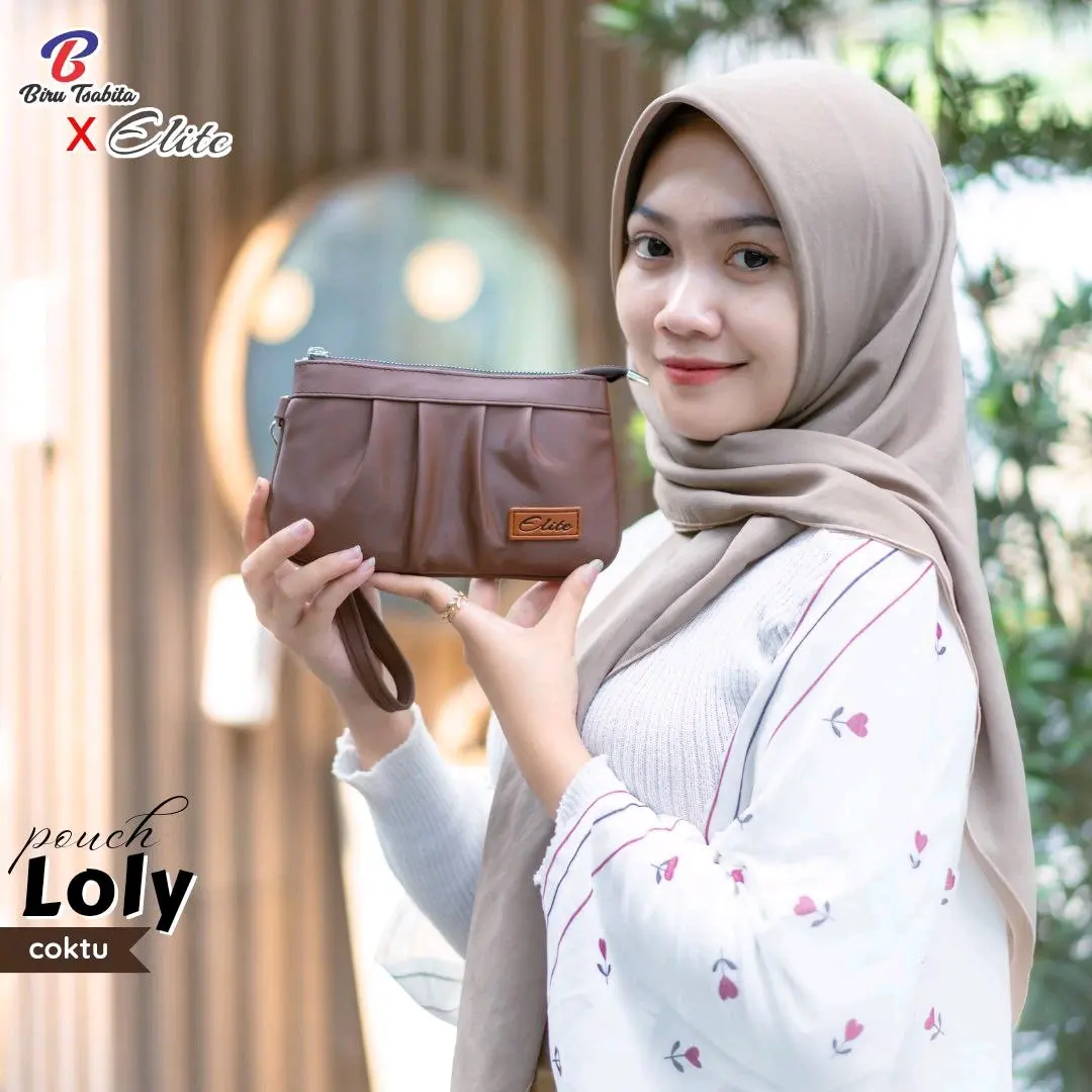 LOLY BY BIRU TSABITA X ELITE DOMPET BISA COD Wanita