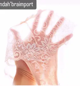 1 LUSIN Celana Renda Tipis Sexy Celana Dalam Wanita Fashion ukuran besar Pakaian Dalam