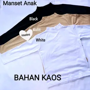 Manset Anak Bahan Kaos SD SMP