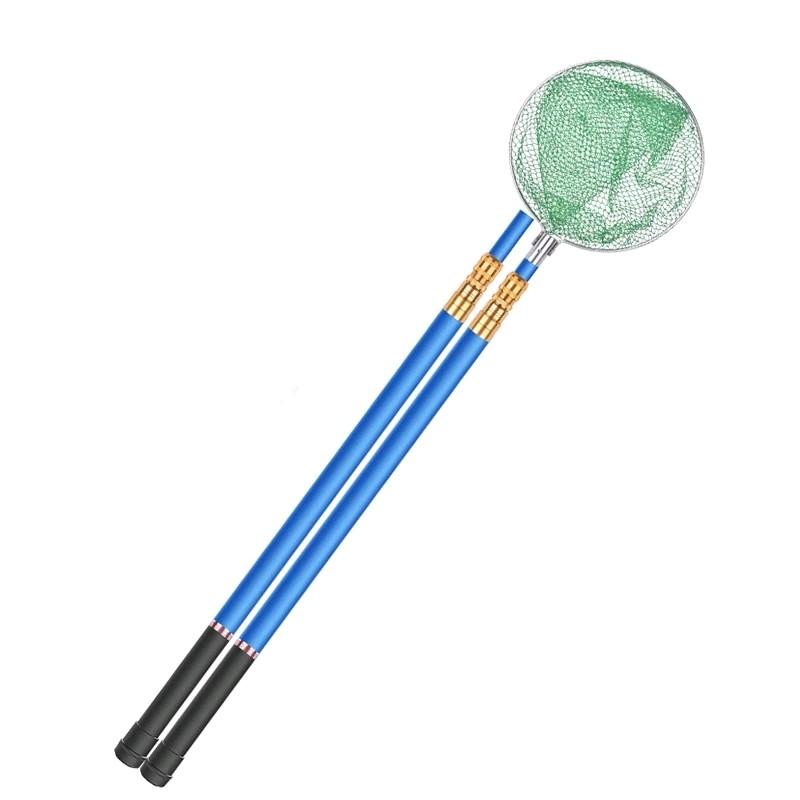BỘ cần vợt rút cá gồm 2 chiếc dài 3m2 Fishing Bắt Cá Đi Câu Câu Cá VỢT lưới 1 chĩa 1 đế cò 1 có thể thu gọn