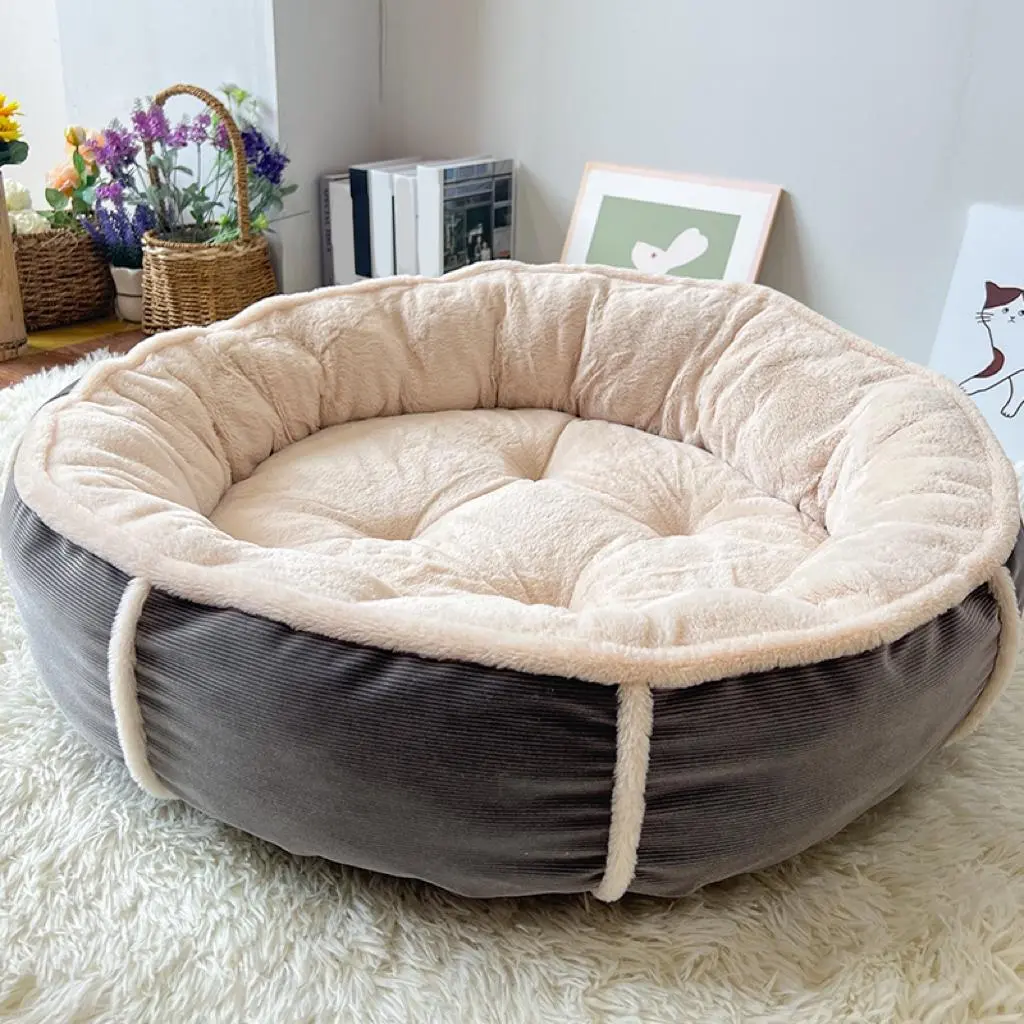Winter Warm Pet Bed, Soft & Comfortable Pet Bed, Home Comfortable Washable Pet Bed, Wear Resistant & Stain Resistant Supplies for for Small Medium Large Dog & Cat, Dog Stuff