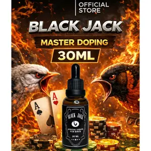 Doping - Black Jack Vitamin Burung Original Doping Penggacor Burung Doping Semua Jenis Burung Murai Batu Kenari Pleci Sogon =17