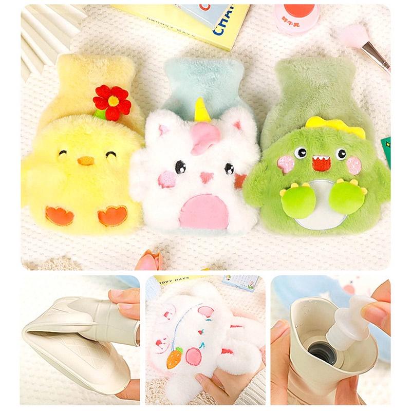 Túi chườm đau bụng kinh, chườm nóng lạnh không cần cắm điện HL073 - túi chườm đa năng hiệu quả quà tặng bạn gái vải lông mịn giữ ấm cơ thể Đựng Nước Giữ Nhiệt túi chườm gấu 2