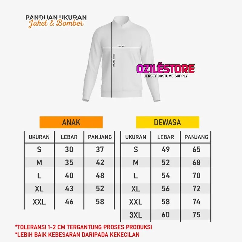JAKET BOMBER TRC BISA REQUEST NAMA DAN LOGO 4