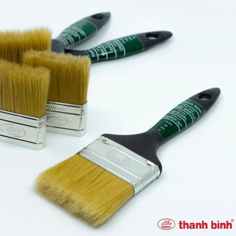 Chổi cọ Thanh Bình cán đen Syn quét sơn CAO CẤP. (sỉ & lẻ giá xưởng đủ các kích cỡ) 2