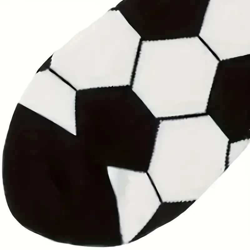 3 Pairs / 2 1 Pair Black and White Football Breathable Trendy Versatile Socks menswear 1
