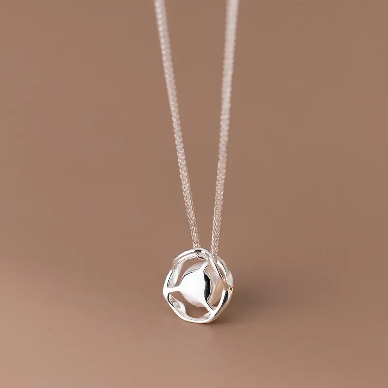 Dây chuyền bạc s925 AROCH JEWELRY hạt ngọc Chopard Y00156 4