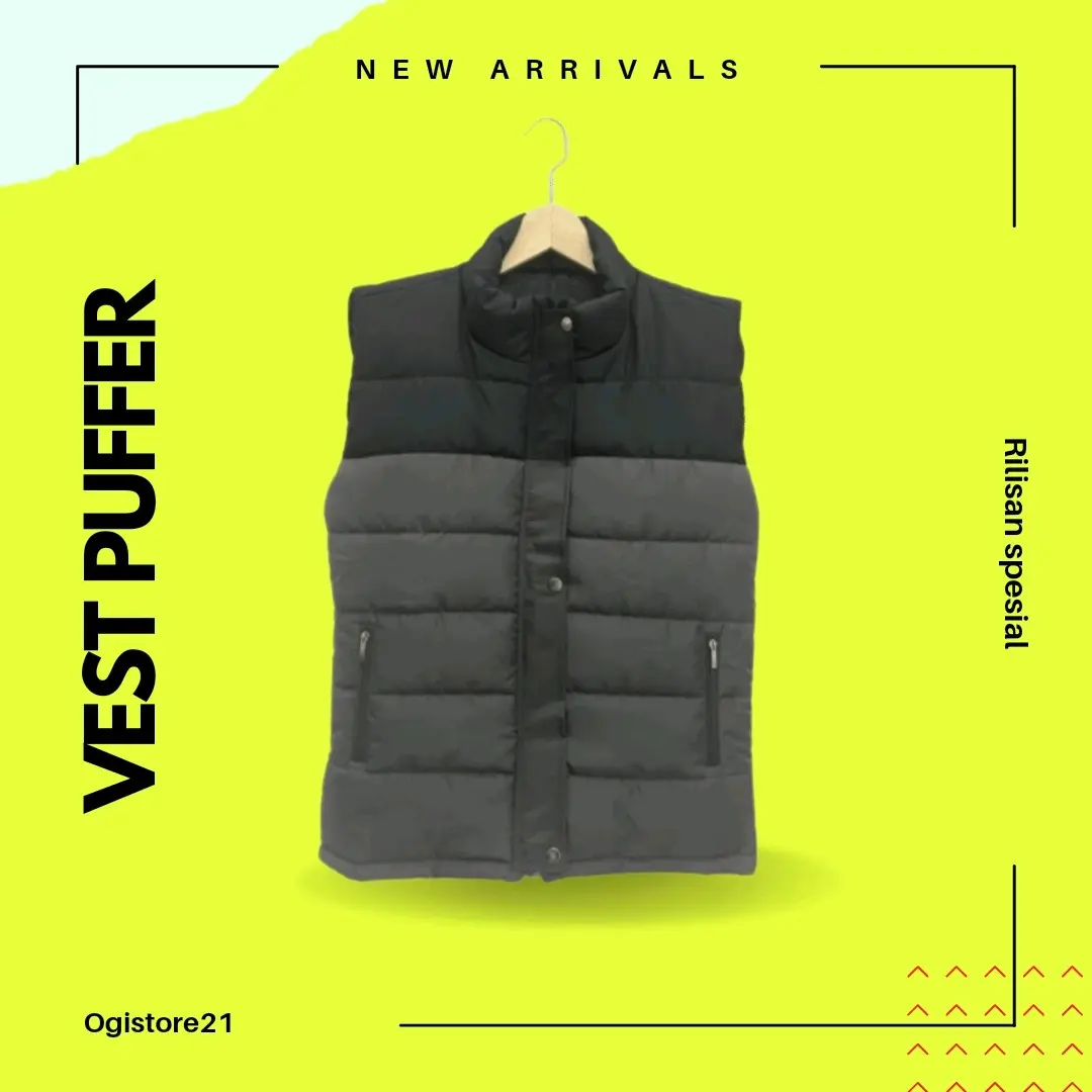 ROMPI PARASUT MOTOR PRIA WANITA / ROMPI TEBAL PRIA WANITA / ROMPI GELEMBUNG / VEST ANTI ANGIN