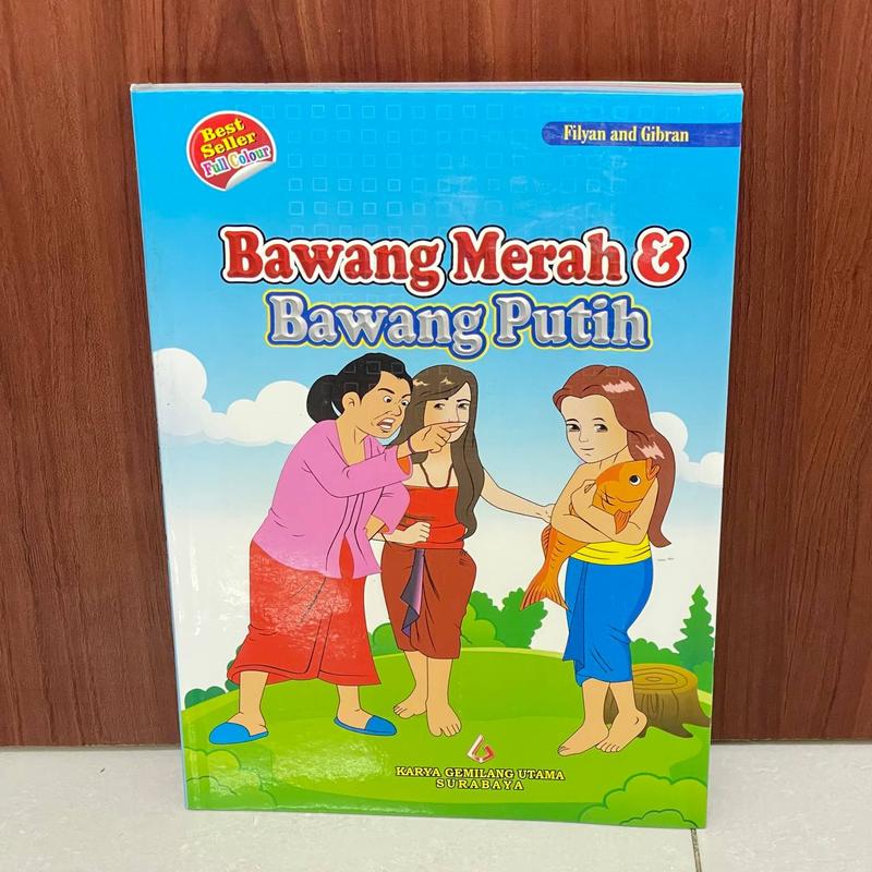 Buku Cerita Kisah Dongeng Legenda Rakyat 128 Halaman FULL COLOUR Bergambar Anak Putih 7