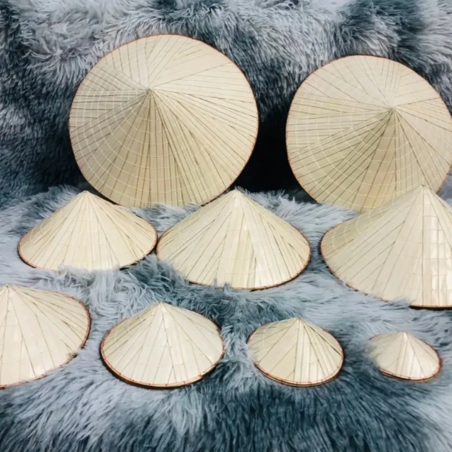 Nón lá đủ kích cỡ dùng để đội hoặc trang trí (4,5cm đến 30cm)