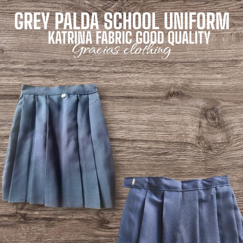 GRAY PALDA FOR SCHOOL /KATRINA FABRIC COLOR BLACK PALDA FOR SCHOOL ...