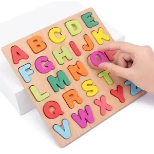 Mainan Puzzle Kayu Edukasi Huruf ABC dan Angka untuk Belajar Anak  Puzzle Murah ABC Puzzle Number Puzzle Hijaiyah Chunky Puzzle Anak Puzzle Kayu Jigsaw Puzzle 3D Wooden Toys Mainan Kayu 230-49
