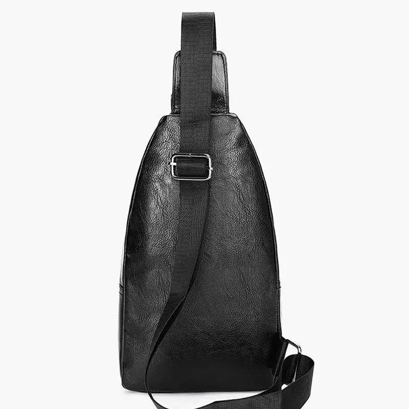 {Được Kiểm Tra Hàng} Túi đeo chéo nam mini nhỏ gọn Bag Da PU 4