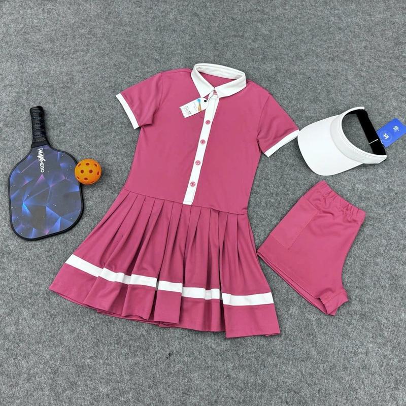 [PICKLEBALL] Hàng mới về - Set váy liền thể thao chơi Pickleball, Tennis có thể giặt máy ️ size m:49-53kg 3