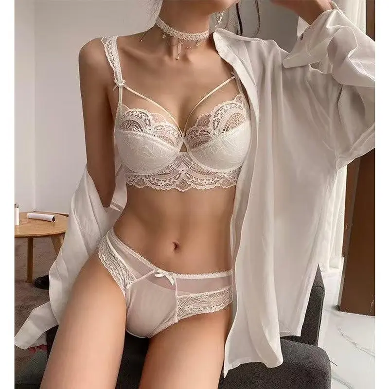 Áo Ngực Ren, Gợi Cảm Và Dễ Thương, Siêu Mỏng, Kiểu Pháp, Hỗ Trợ Trên Và Thoáng Khí, Thích Hợp Cho Phụ Nữ, Màu Xanh Lá Cây, Đồ Lót 8