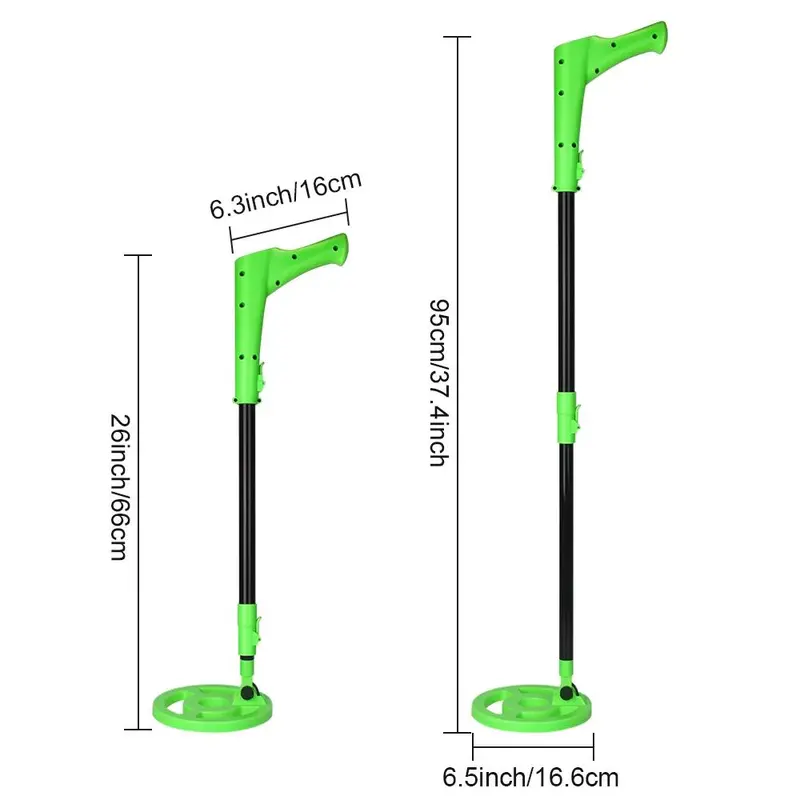 Adjustable Length Metal-Detector, Lightweight Design Metal-Detector with Waterproof Coil, Suitable for Outdoor Adventure 1