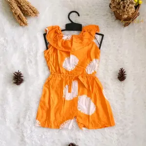20an RIBU DAPAT 3 PCS JUMPSUIT REMPEL overall rayon jumpsuit baby anak perempuan cewek pakaian baju cantik lucu murah meriah grosir