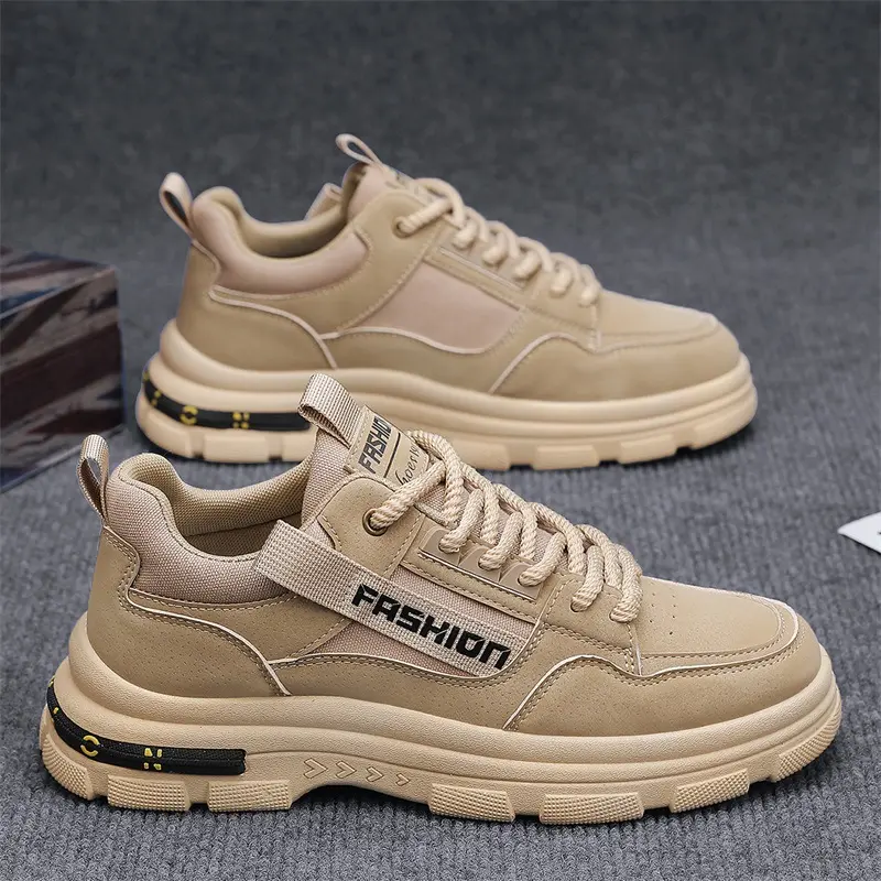 Men's Shoes Autumn Construction Site Work for a Long Time Not Tired Work Safety Shoes Wear-Resistant Men's Outdoor Platform Sport Climbing Work Shoes
