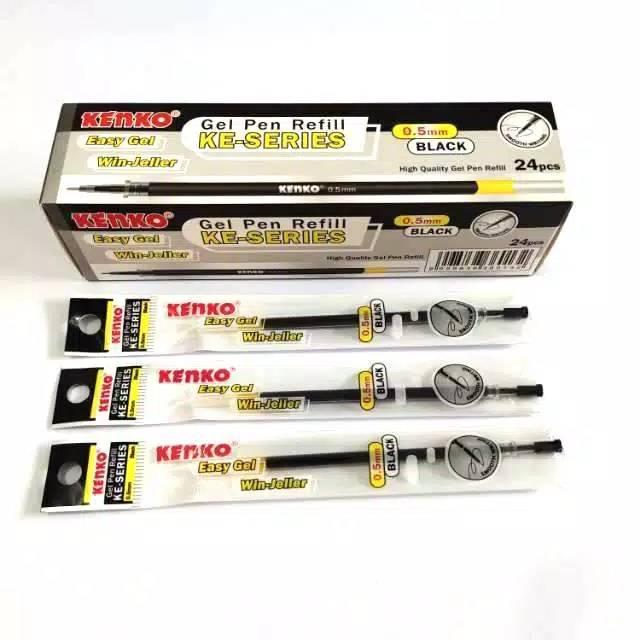 Refill Pulpen KENKO Easy Gel KE-SERIES (24pc) 0