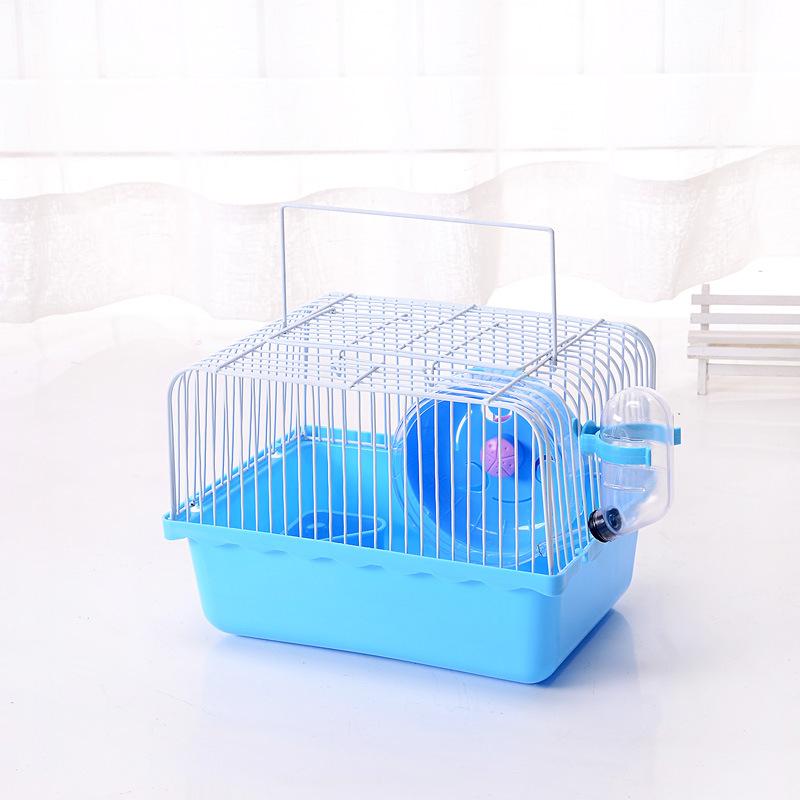 Lồng hamster mini full FREESHIP Chuồng Hamster Mnin Full Phụ Kiện Wheel Chạy Chén Ăn Bình Nước