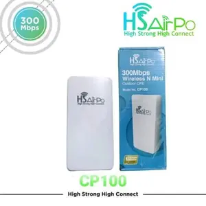 HSAIRPO CP100 Wireless N Mini Outdoor CPE 300Mbps 2.4GHz
