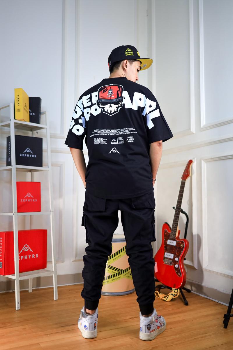 Product Introduction of Kaos Oversize SUPER DXPRO APPAREL 16S DISTRO TEBAL kain 4