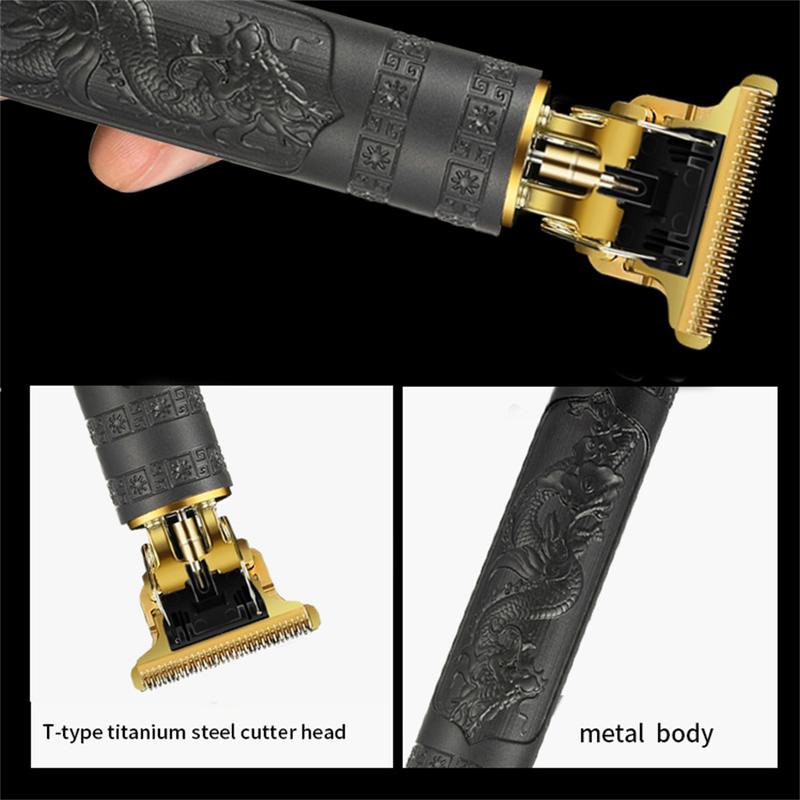 Product Introduction of Tông Đơ Cắt Tóc Điện Có Thể Sạc Lại, Dao Cạo Râu, Bộ Tông Đơ Cắt Tóc T9, Máy Cạo Lông Loại Bỏ Lông Chuyên Nghiệp, Thích Hợp Cho Người Lớn Và Trẻ Em, Vận Chuyển Địa Phương 19