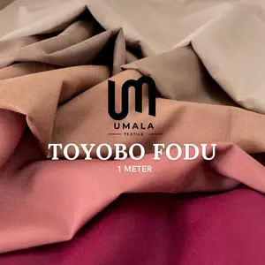 Kain Bahan Katun Adem 1 Meter - Toyobo Fodu Katun